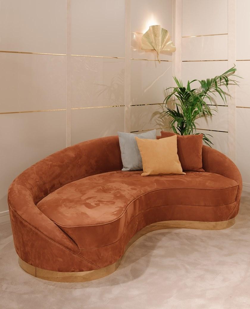 Vismara Design Изогнутый кожаный диван Luxury entertainment sun-id-1412795 - Вид №2