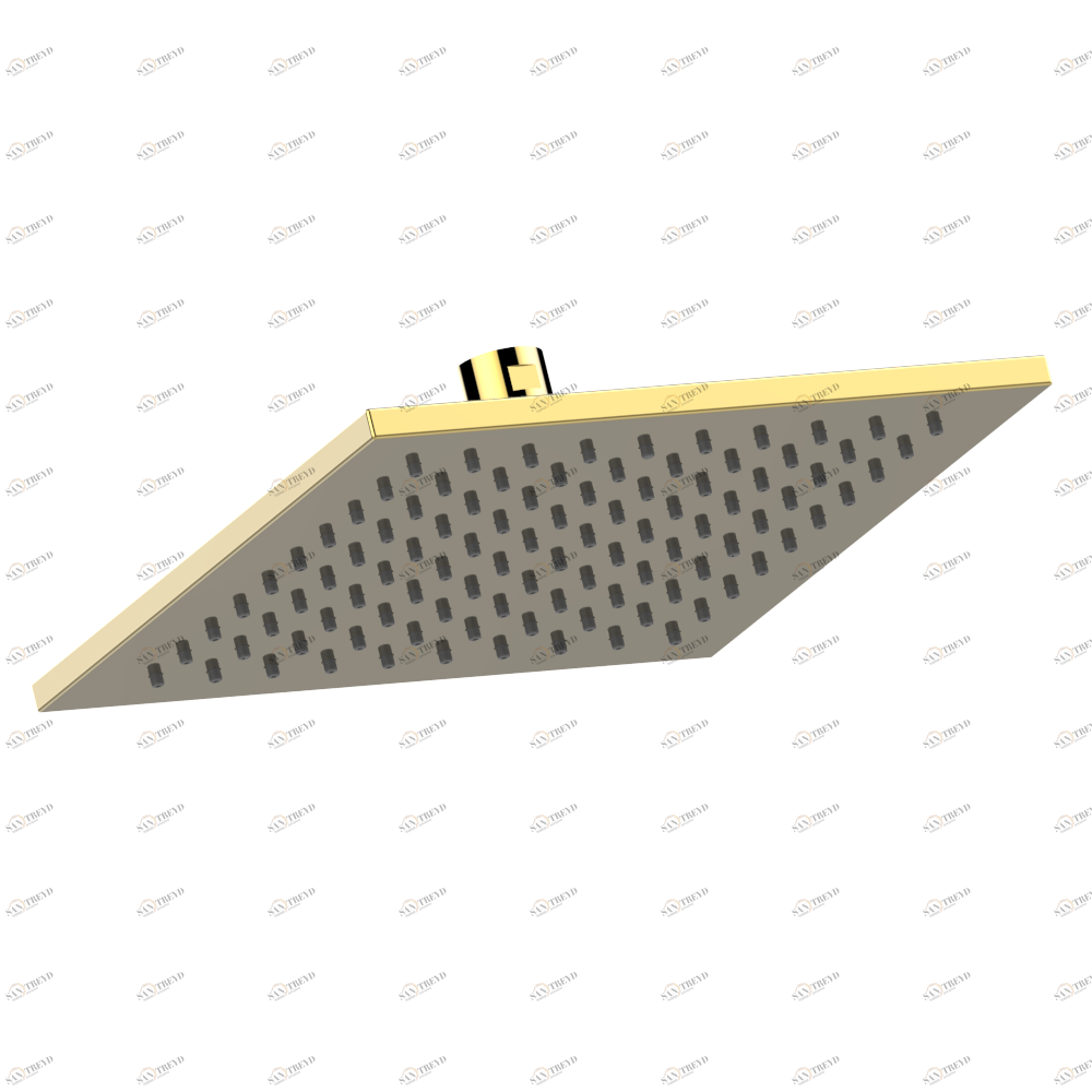 G00-281C Верхний душ 1/2" 200x200 мм с защитой от жёсткой воды Thg-paris прочие артикулы THG Золото G00 281C CAT.F