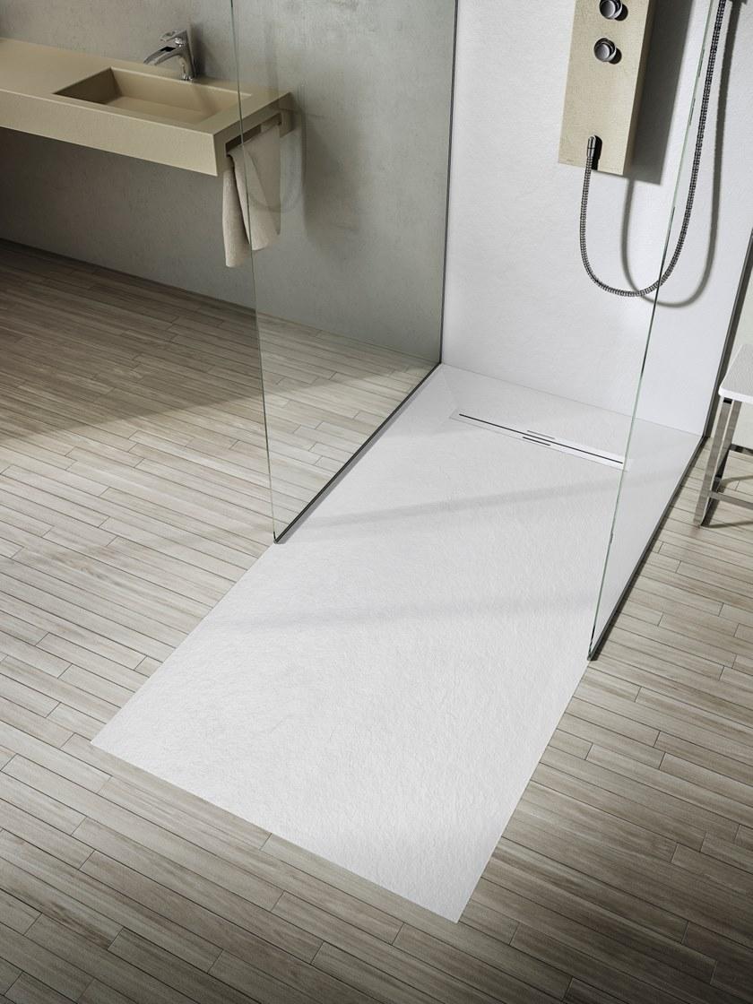 Acquabella Встраиваемый душевой поддон Akron © Slate sun-id-1481523 - Вид №1