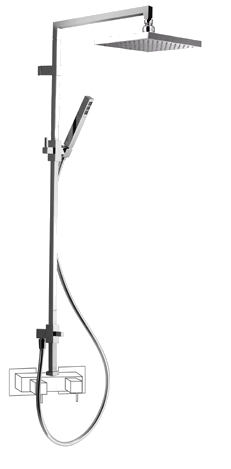 32450-CR CARIMALI Соединение Extreme 3/4 ”, насадка для душа Extreme 