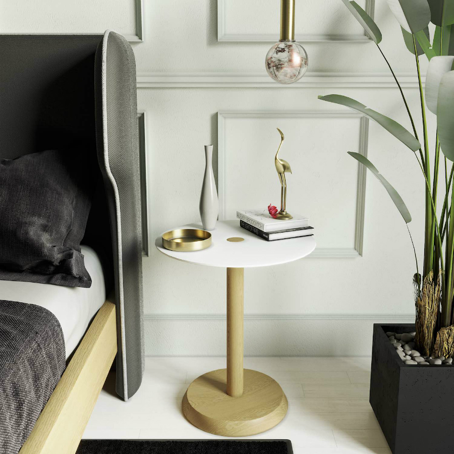 Кровать Rich, дуб, 200 см BraginDesign BR0294XL - Вид №2