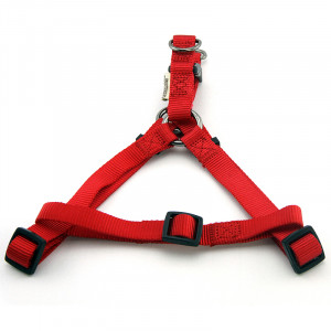 ПР0050101 Шлейка для собак 25мм (обхват 65-85см) красная Great&Small