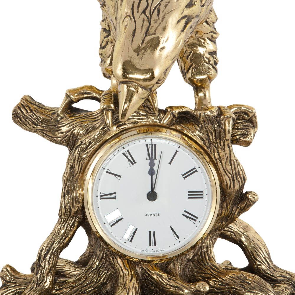 41014 Часы настольные Орел Бронза BOGACHO 4627138242254 - Вид №2