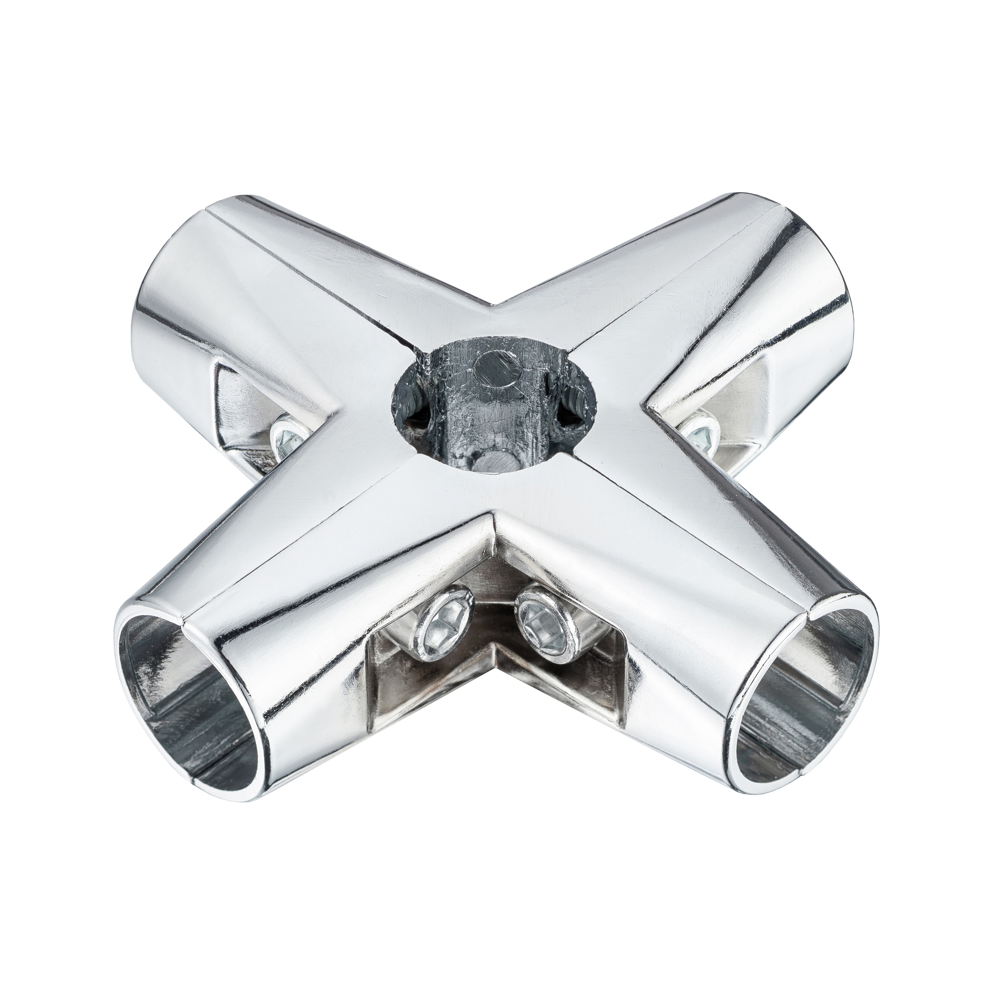 Santreyd Соединитель для пяти труб хром - надежное крепление мебельных систем 87507386 STLM-0074307