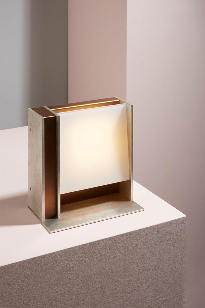 VeniceM Настольная светодиодная лампа из латуни Glam sun-id-1432725 - Вид №2