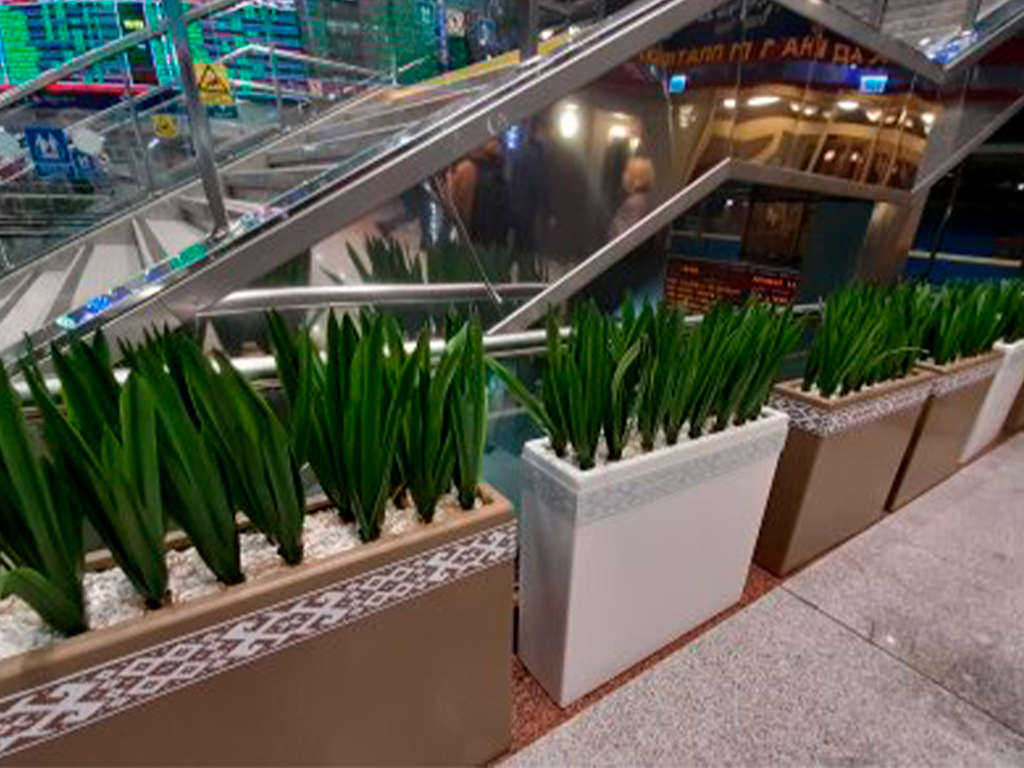 Кашпо коллекции "Бетула" ВD-02-56 120/50/60 ГеоПластБорд GPBST-93 - Вид №4