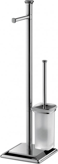B3218 Стойка напольная ёршик и бумагодержатель (хром) COLOMBO PORTOFINO Colombo Design