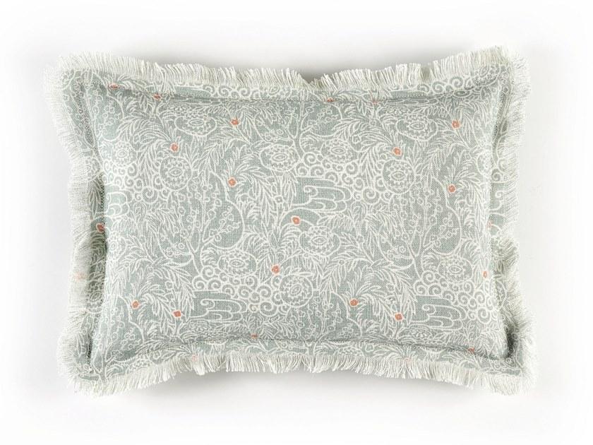 Élitis Подушка из льна с цветочными мотивами sun-id-1418296 - Вид №5