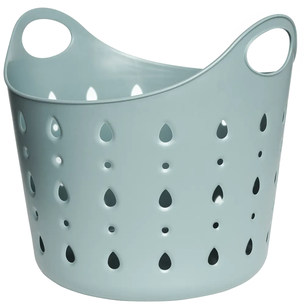 Корзина для белья Berossi CubaLibra ИК 74875001 15 л цвет серая мистерия STLM-2063973