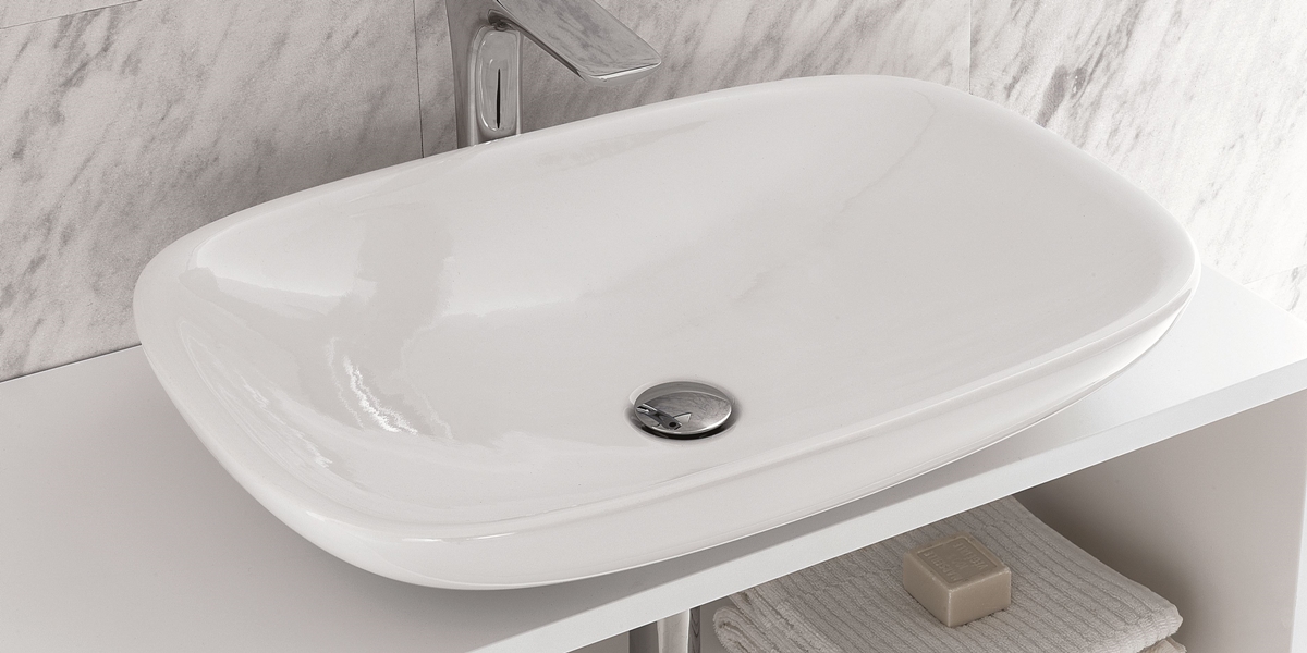 31CL Накладная раковина на столешницу  овальная Olympia Ceramica  - Вид №1