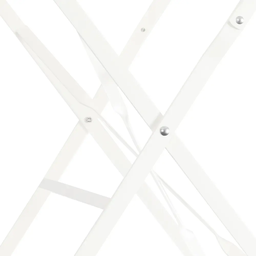 Стол садовый круглый Naterial Flora Origami складной 60x71 см сталь кремовый Товар без серии STLM-2102469 - Вид №7