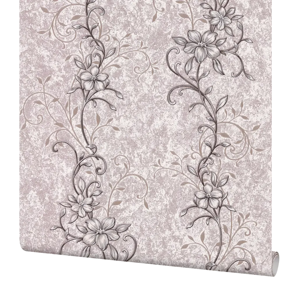 Обои флизелиновые Палитра Floris коричневые 0.53 м PL51015-58 82383473 STLM-2044348