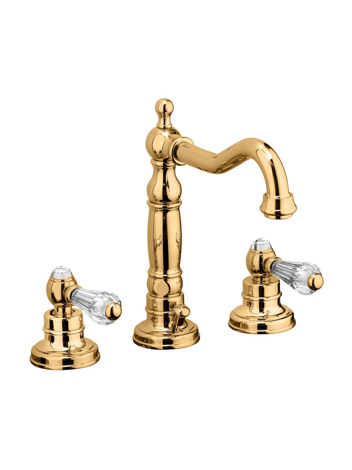 Смеситель для раковины с 3 отверстиями Rubinetterie Frattini Lybra M Style ARCH-00033401 - Вид №3