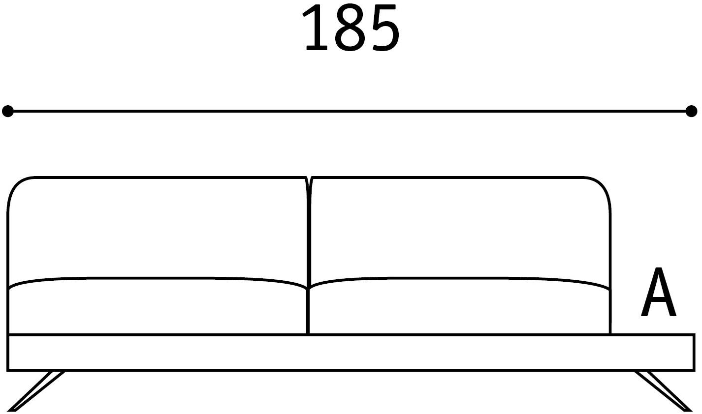 Febal Casa 3-х местный тканевый диван с подголовником Scena sun-id-1397588 - Вид №13