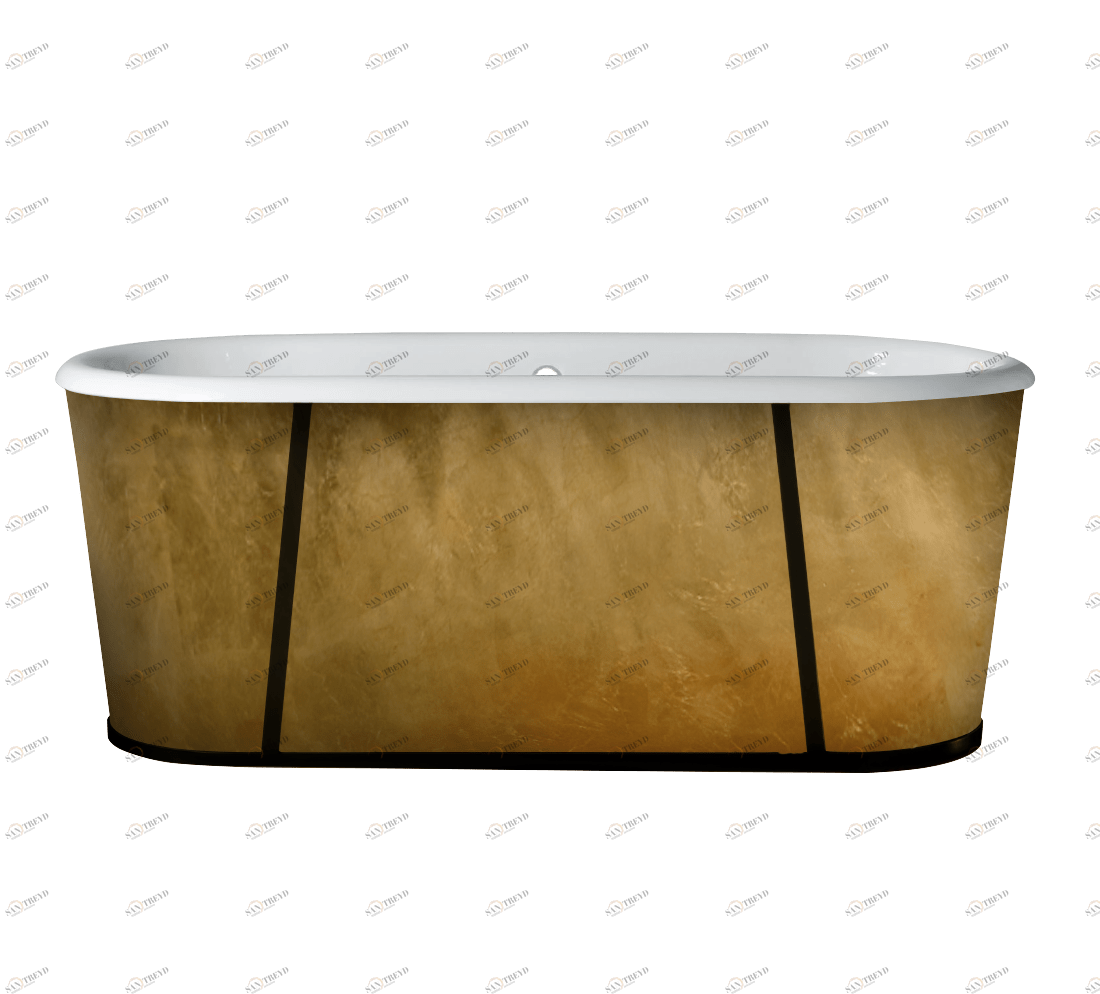 Gentry Home Новая Канада Cast iron bathtub Сусальное золото GH102735 