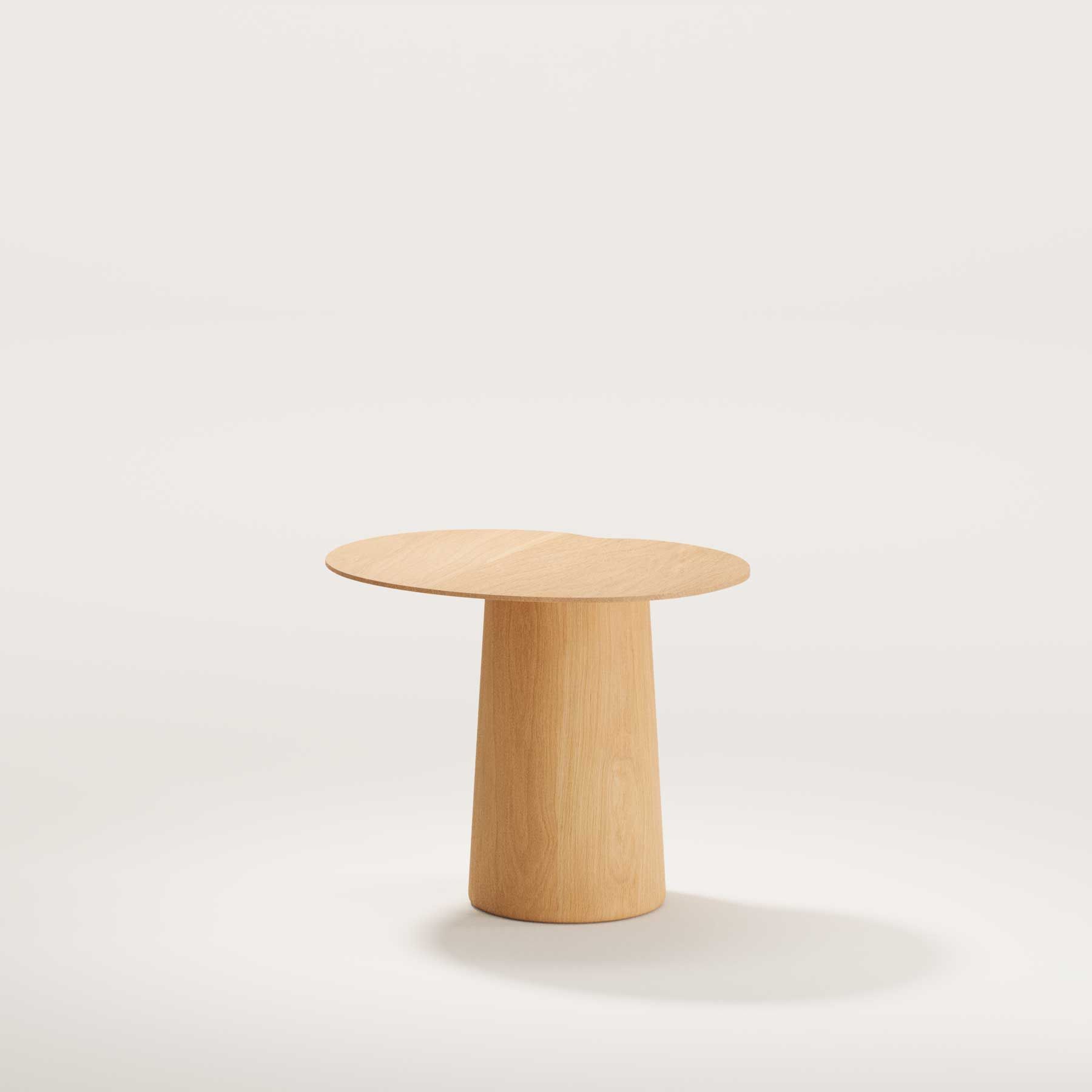 Овальный журнальный столик из дерева и травертина Wewood Anchor ARCH-00117262 - Вид №4