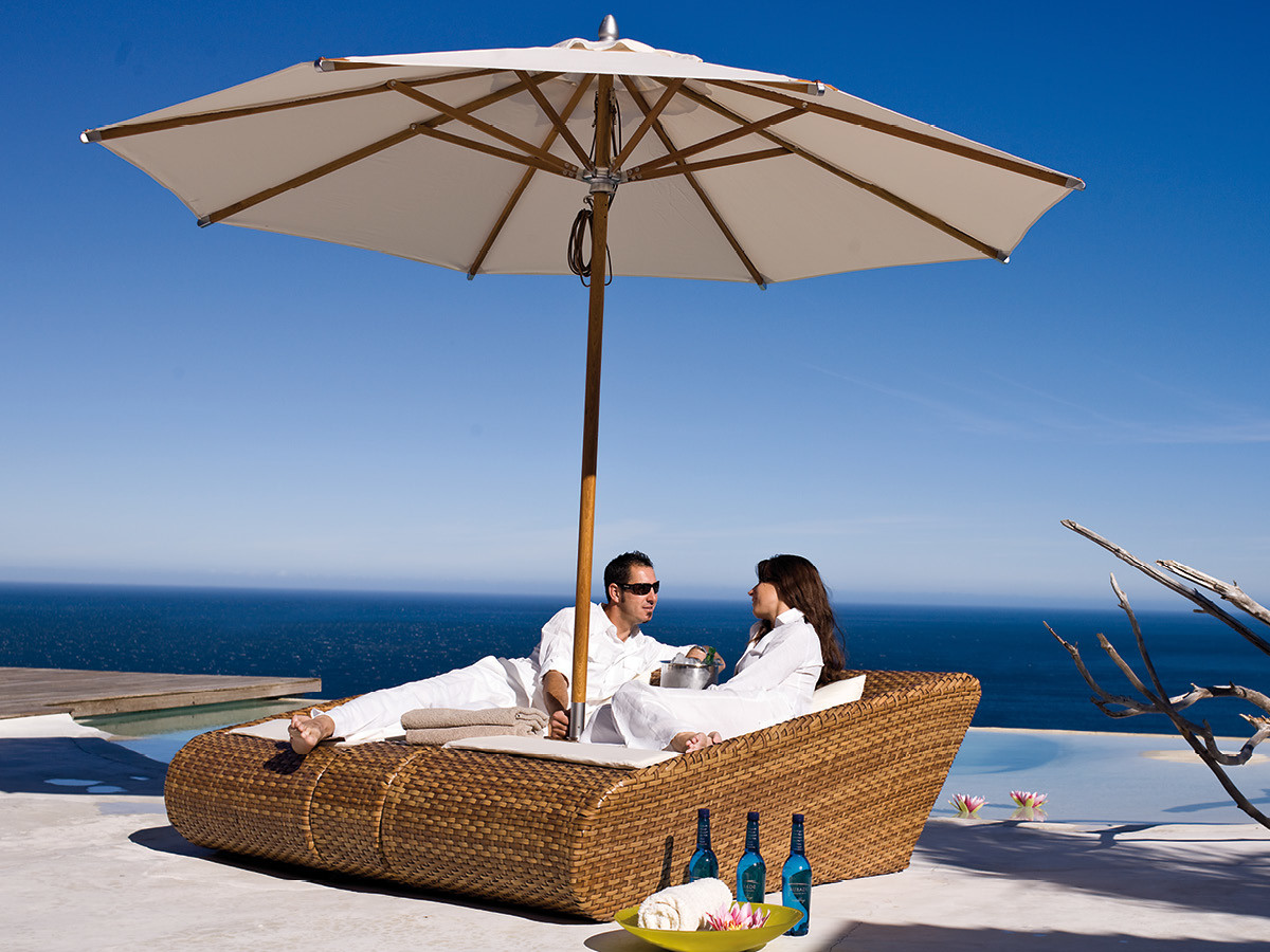 66.00.0033 Навес Sunrise 2.75 x 2.75 м - квадратный - uni natural Mbm - Вид №2