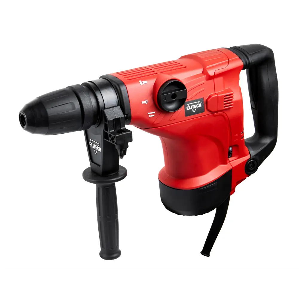 Перфоратор Elitech П 7-40ЭМ с SDS-max патроном для профессиональных работ 89390643 STLM-1382069