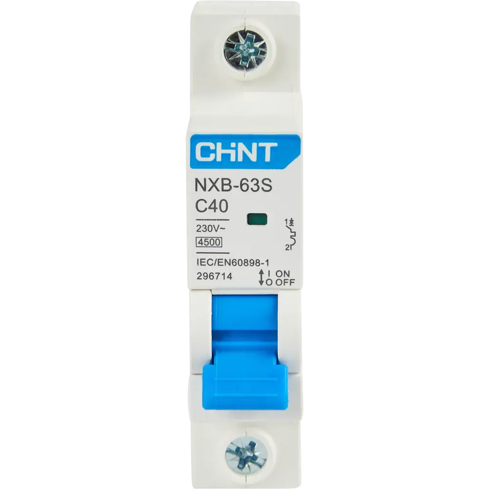 Автоматический выключатель CHINT NXB-63S для защиты от перегрузок 85334621 STLM-0061741 - Вид №1