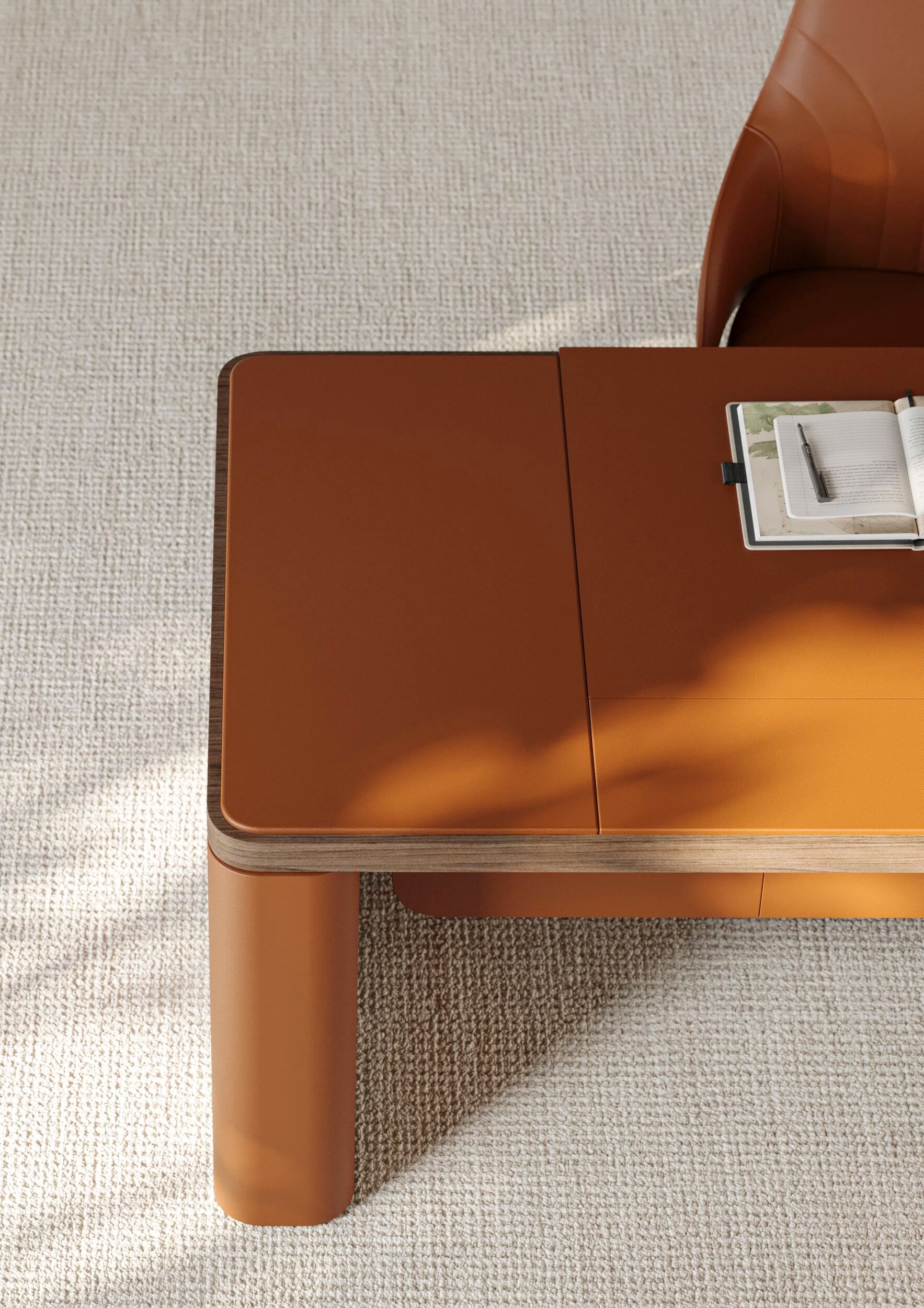 Направленный регулируемый по высоте стол со встроенной полкой PROF ARCH-00007529 - Вид №7