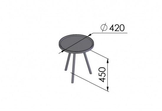 Журнальный столик / прикроватный столик Santreyd sun-id-1387771 - Вид №4