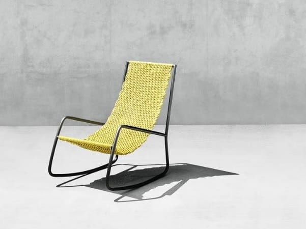 Тканевое кресло-качалка Living Divani FLOW ARCH-00017379 - Вид №1