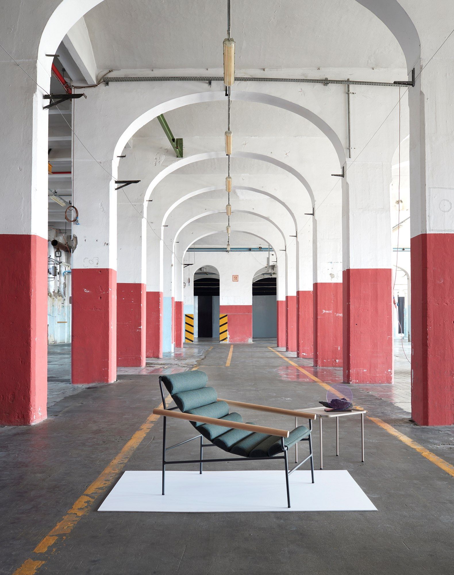 Окрашенный металлический прямоугольный садовый столик S-CAB Dress_Code ARCH-00037401 - Вид №16