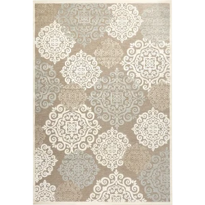Ковер вискоза Genova 001-655590 240x340 см цвет бежевый