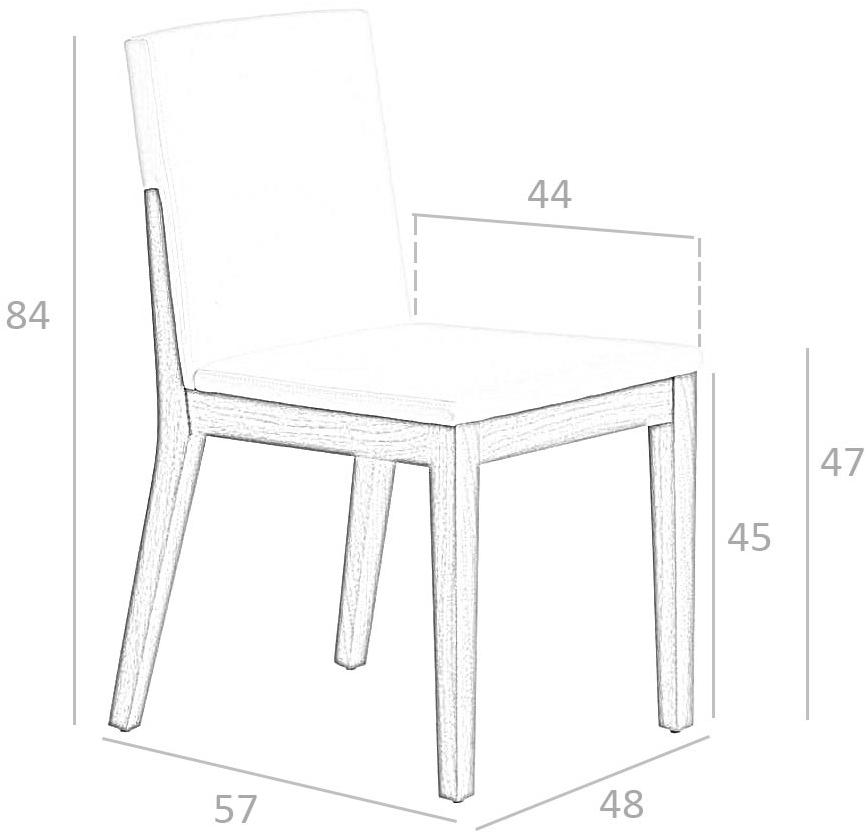 Angel Cerdá Стул из искусственной кожи New chair 4015 8911ch Angel Cerda - Вид №6
