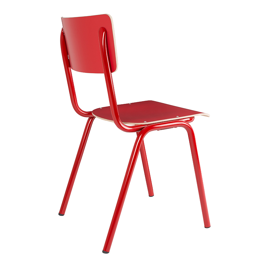 Стул Back to School красный Zuiver 1008207 - Вид №7