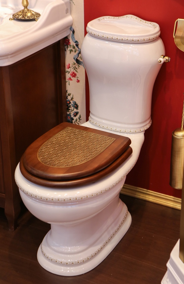 ML.MLD-25.702.BI/ML.MLD-25.708.BI/ML.OLV-29.012/ML.OLV-29.015/ML.RIC-29.040.BI.DO Напольный унитаз Migliore Milady - Вид №6