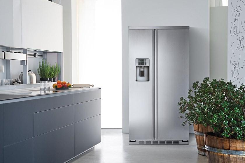 mabe Американский встраиваемый холодильник с диспенсером для льда класса а + Side by side | prof. 61cm Ore24vgfsstxe - Вид №2