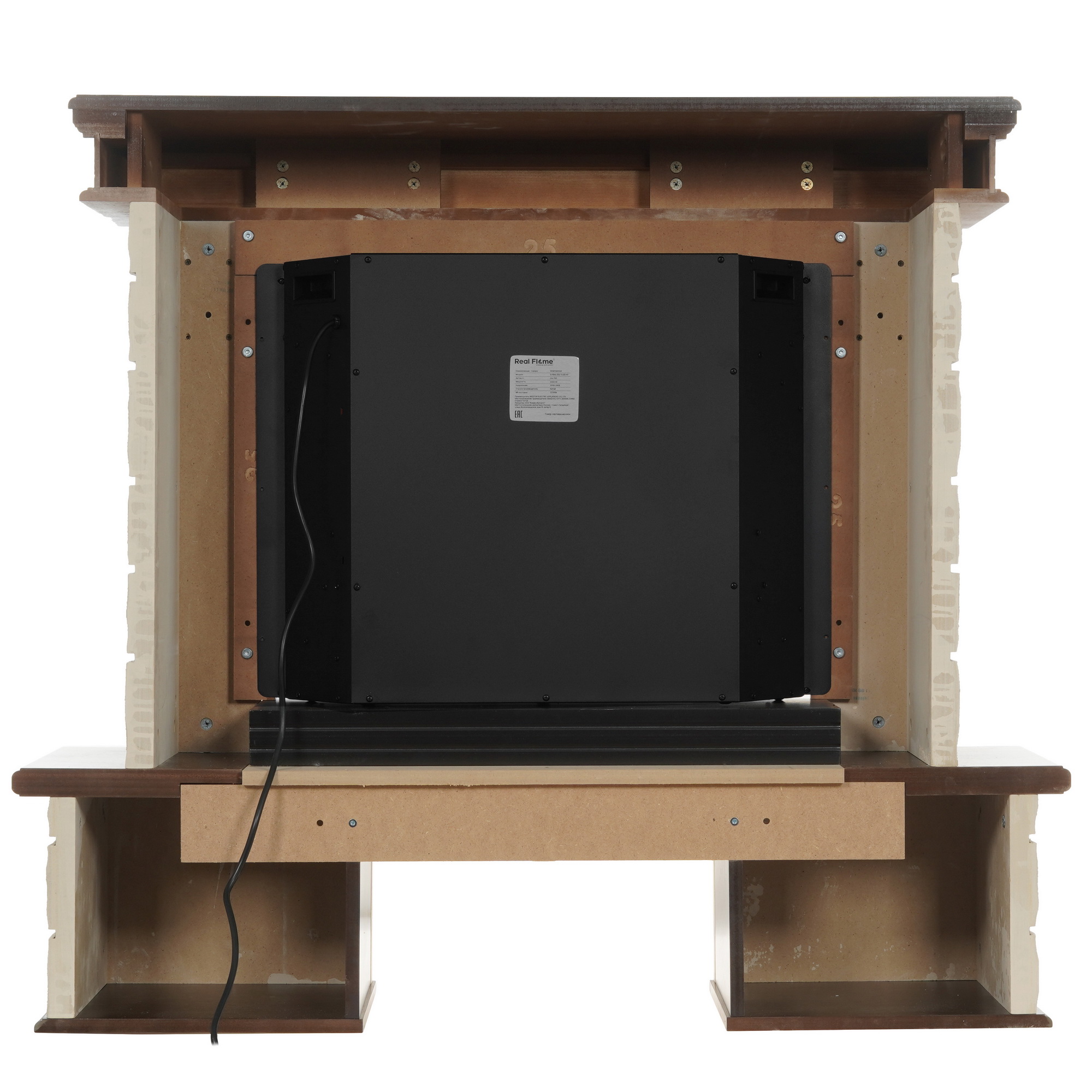 5342375 Каминокомплект RealFlame Stone New 25 AO + Evrika 25.5 LED STDN-0014910 - Вид №6