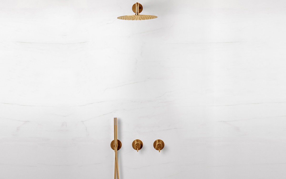 QS3300-340WMP2 Двухсторонний душ с термостатомd line Qtoo  - Вид №1