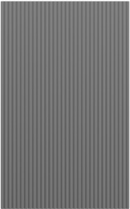 Фасады для кухни Модерн Фрезеровка «Аура» 202 Бетонный серый