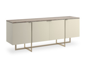 Шкаф из песчаника с распашными створками