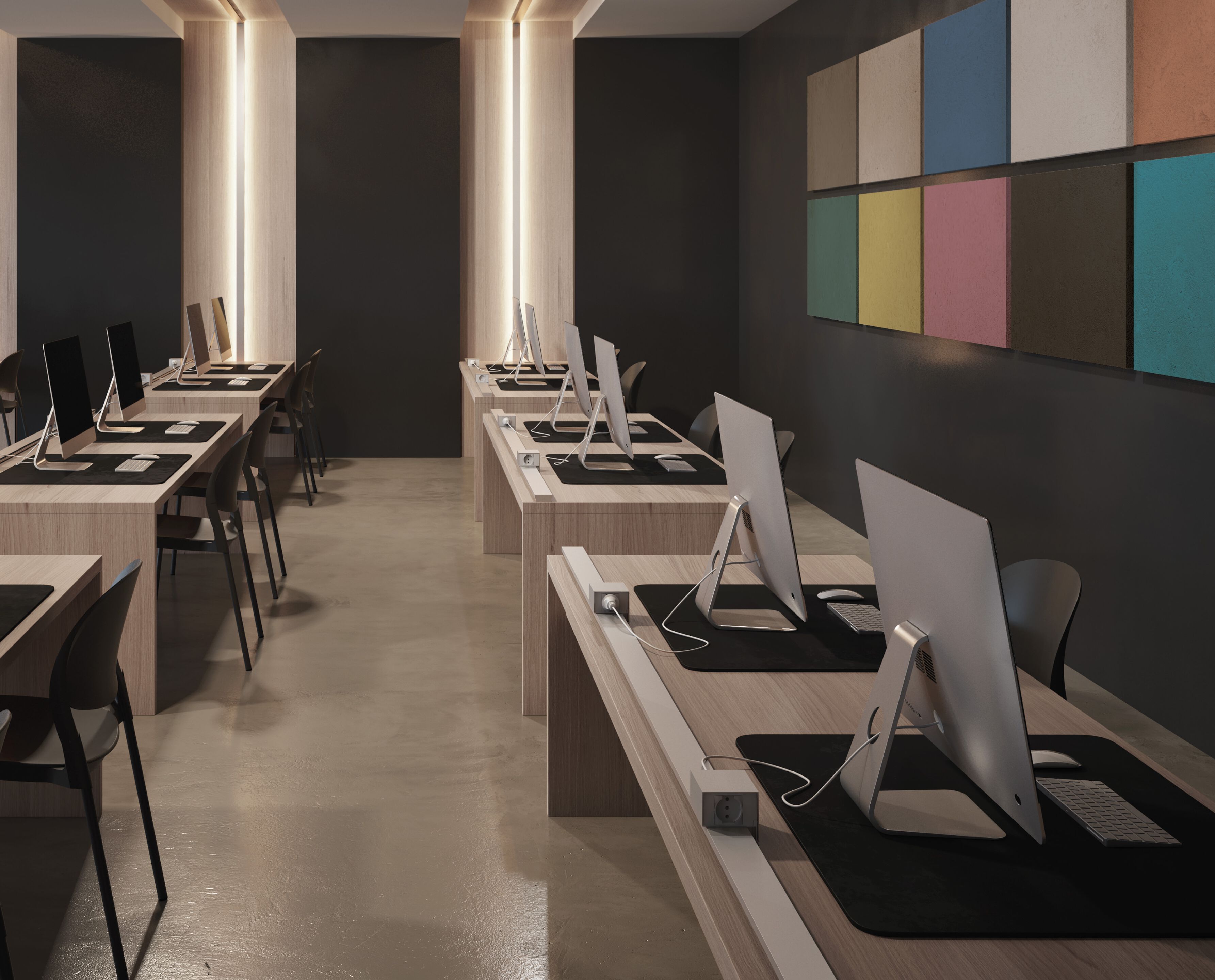 Электрическая розетка для гусеничной системы Letroh NODO FURNITURE ARCH-00038879 - Вид №13