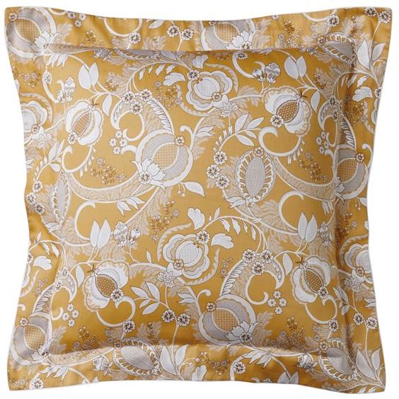 Alexandre Turpault Постельное белье из хлопкового дамаска с двусторонним принтом Mogador sun-id-1440461 - Вид №4