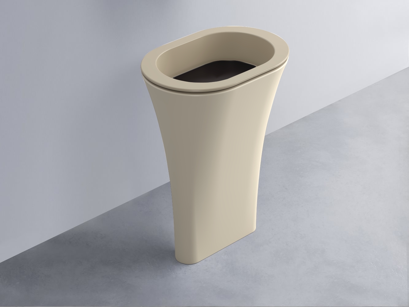 AMLA65-AV+AMPILO-LV+AMCOLO-LN Раковина Amedeo Ovale отдельностоящая cielo Enjoy + Amedeo Ceramica Cielo