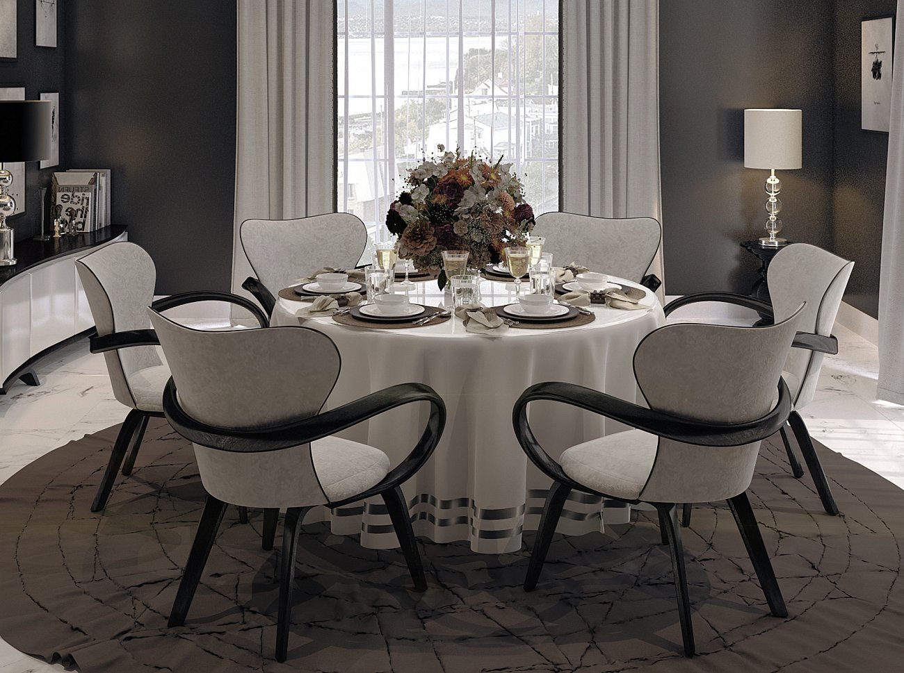 133201 Душевой поддон четверть круга 80x120 DX цвет Белая глазурь Kerasan RETRO Италия  - Вид №11