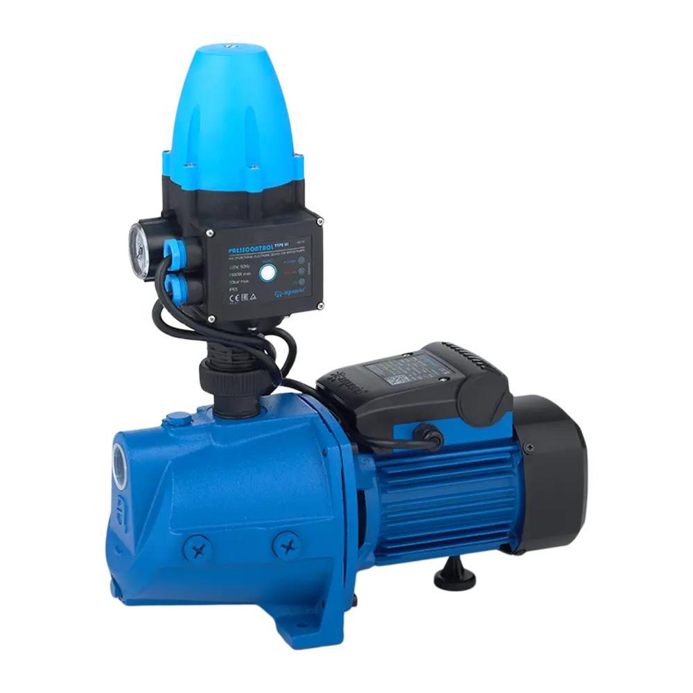 Насос-автомат Aquario AJC-61C-FC 2820 л/ч для эффективного водоснабжения 89360643 Santreyd STLM-0960180