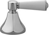 20000371-28 Вентиль боковой запирание влево горячий - латунь сатинированная Dornbracht Madison