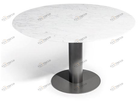 Varaschin Садовый круглый стол из стали Big 136l