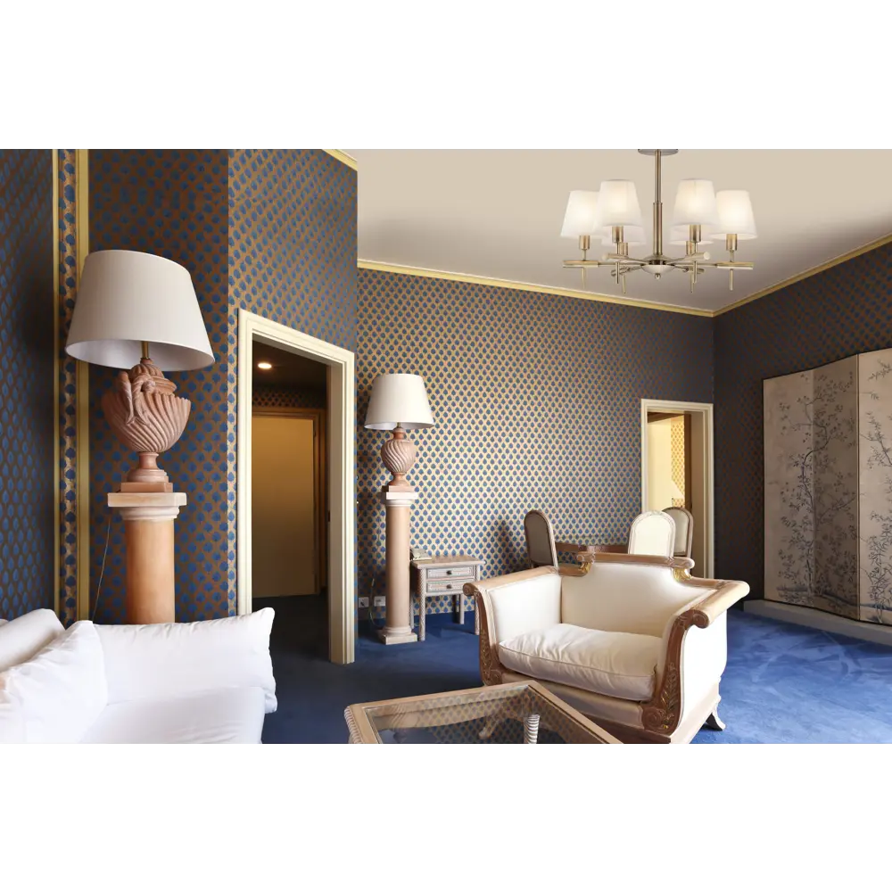 Люстра Florentina 60043/6 6хЕ14х40 Вт цвет бронза Eurosvet STLM-2071619 - Вид №5