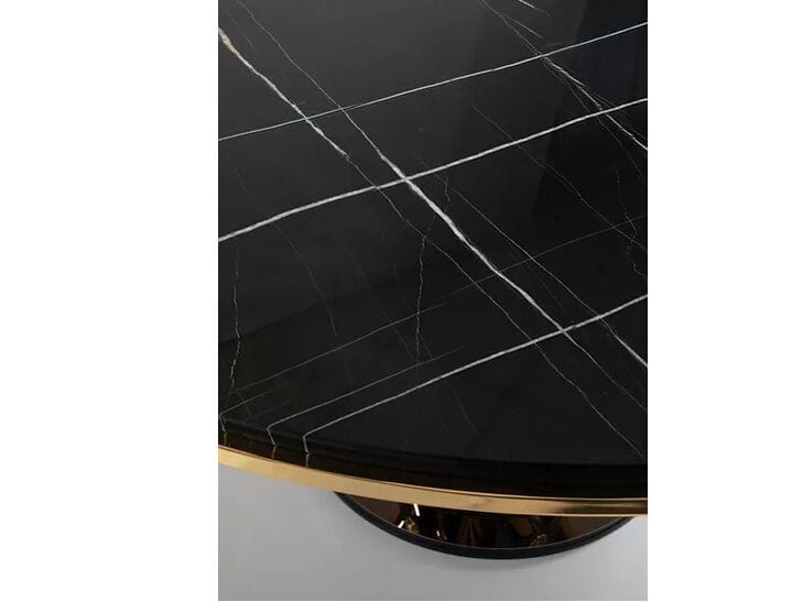 Круглый стол из мрамора и латуни Galbiati Exclusive Interiors ARCH-00139397 - Вид №2