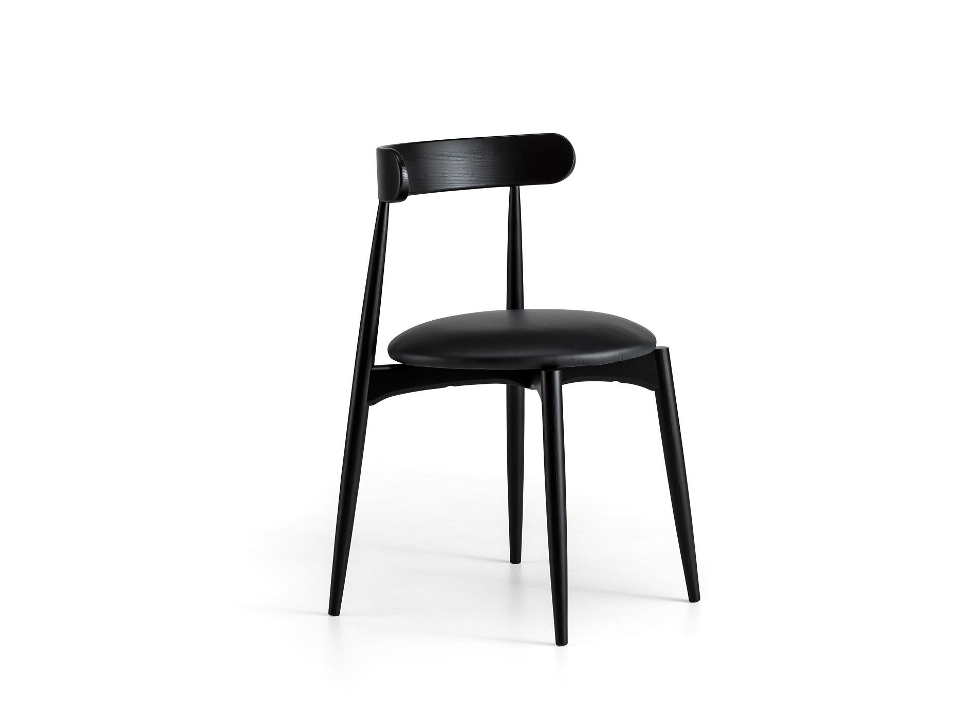 Стул из бука с мягким сиденьем L'Ottocento OTTAVIA ARCH-00037640 - Вид №3