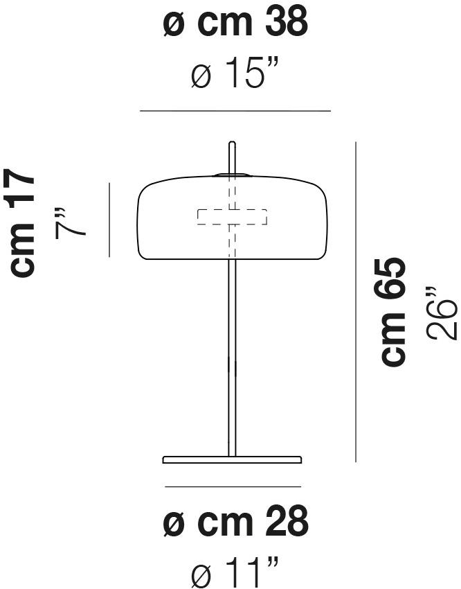 Vetreria Vistosi Настольная лампа из дутого стекла Jube sun-id-1417485 - Вид №9