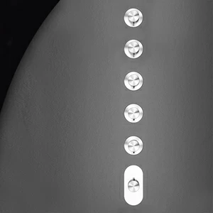 Термостат для душа HIRO HIR58L серебристый глянцевый