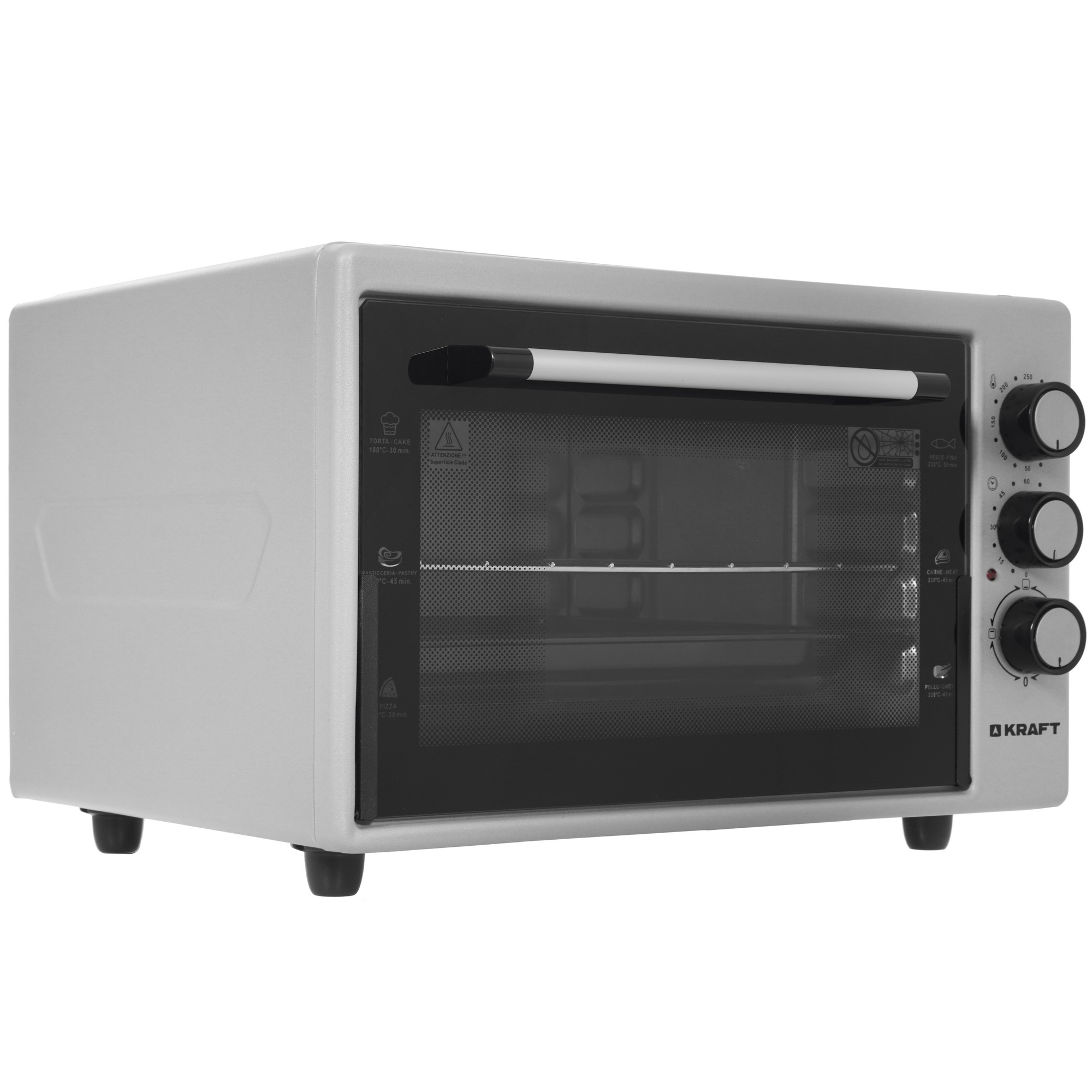 5359462 Мини-печь Kraft KF-MO 3800 GR серый STDN-0124305 - Вид №1