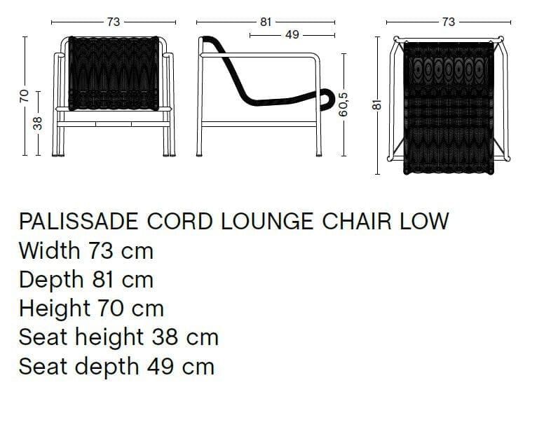 Садовое кресло с подлокотниками In Stock Hay ARCH-00009534 - Вид №3